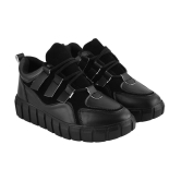 Shoetopia - Black Women's Sneakers - 6, Black