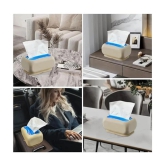 DMDENT Silicone Tissue Box Strong Suction Cup Tissue Paper Box Desk Tissue Box Wall Mount Tissue Box Under Desk Space Saving Under Desk Tissue Paper Box for Dressing Table, Desk, Office