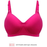 Clovia Cotton T-Shirt Bra - Pink Single - 40C