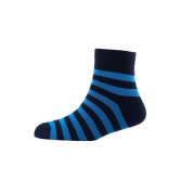 Men Pack Of 2 Striped Cotton Ankle Length Socks