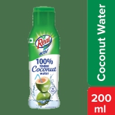 Real Activ 100% Tender Coconut Water/Nariyal Pani, 200 Ml