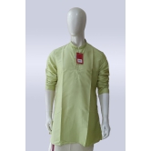 Pastel Blue Color Silk Kurta