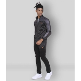 OFF LIMITS - Black Polyester Ultra Slim Fit Colorblock Mens Sports Tracksuit ( Pack of 1 ) - M