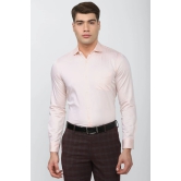 Men Pink Slim Fit Formal Full Sleeves Formal Shirt