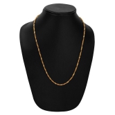 AanyaCentric Gold Plated Golden Alloy Chain Mala for Women and Girls - Golden