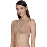 Amante Cotton T-Shirt Bra - Beige Single - 38C