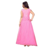 Florence Women's net Anarkali Maxi Dress Material