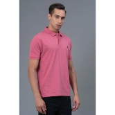 RedTape Muted Pink Men's Polo T-Shirt | Casual Cotton T-Shirt | Half Sleeves Polo T-Shirt