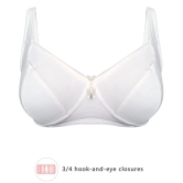 Clovia Cotton Everyday Bra - White Single - 36C