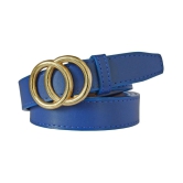 Loopa Blue PU Casual Belt - None