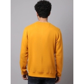 Rodamo Men Mustard Printed Sweatshirt