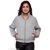 PPTHEFASHIONHUB - Polyester Grey Jackets - None