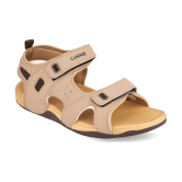 Campus - Beige Mens Floater Sandals - None