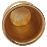 Mii Art Brass Kalash lota for Temple and Pooja Purpose, (Color-Golden)(Size-8 cm,Small) Pack of 1 pcs.