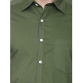 liferoads - Olive 100% Cotton Regular Fit Men's Casual Shirt ( Pack of 1 ) - None