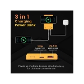 Portronics 10000 -mAh 22.5W Li-Ion Power Bank - Yellow