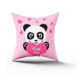 HOMETALES - Multicolor Polyester Gifting Printed Cushion