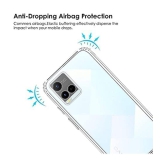 Case Vault Covers - Transparent Silicon Silicon Soft cases Compatible For VIVO Y33S ( Pack of 1 ) - Transparent