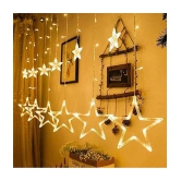 TISYAA - Multicolor 2Mtr Curtain String Light ( Pack of 1 ) - Multicolor