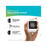 Accu-Chek Instant Blood Glucose Glucometer with Vial of 10 Strips, 10 Lancets & Lancing Device