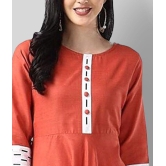 Estela - Multicolor Cotton Women''s Flared Kurti ( Pack of 2 ) - 3XL