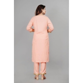 Smien - Pink Straight Rayon Womens Stitched Salwar Suit ( Pack of 1 ) - None