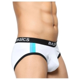 Basiics By La Intimo White Brief Single - L