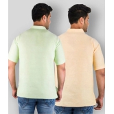 DESHBANDHU DBK - Multicolor Cotton Mens Regular Kurta ( Pack of 2 ) - None