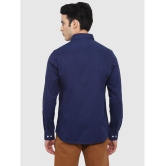 liferoads - Blue 100% Cotton Regular Fit Men's Casual Shirt ( Pack of 1 ) - None