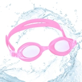 Swimming Goggles Kids Size with Anti Fog UV Protection Glasses-Grey Solid