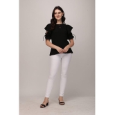 Berrylicious Georgette Regular Tops - Black - 2XL