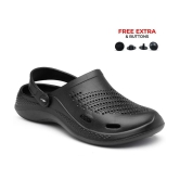 ASIAN - Black Mens Clogs - None