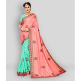 ofline selection - Multicolor Silk Blend Saree With Blouse Piece (Pack of 1)