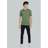 LEEBONEE - Green Cotton Blend Regular Fit Men's T-Shirt ( Pack of 1 ) - None