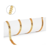 AanyaCentric Combo of 2 Gold Plated 22inches Long Fashion Chain - None