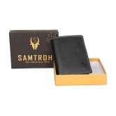 samtroh - PU BLACK Mens Regular Wallet ( Pack of 1 ) - Black