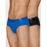 XYXX Pack of 2 Cotton Mens Briefs ( Multicolor ) - None