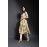 Brinda printed gown style kurta-XS