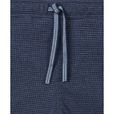 BLUE CHECK TEXTURED BOYS SHORTS - BLUE-2-3 YEARS / 1N / BLUE