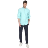 Ruggers - 100 Percent Cotton Regular Fit Blue Men's Casual Shirt ( Pack of 1 ) - None