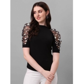 Sheetal associates - Black Polyester Women''s Regular Top ( Pack of 1 ) - None