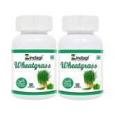 Zindagi wheatgrass capsule 120 gm Multivitamins Capsule Pack of 2