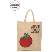 Style Smith - Assorted Jute Lunch Bag Pack of 1 - Assorted