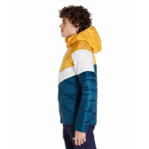 Colorblock Padded Mens Jacket