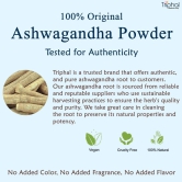 Ashwagandha Powder - 100% Pure & Natural - Triphal