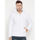 9TY3REE Polyester Men''s Puffer Jacket - White ( Pack of 1 ) - None