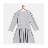 MINI KLUB Gray Cotton Girls Fit And Flare Dress ( Pack of 1 ) - None