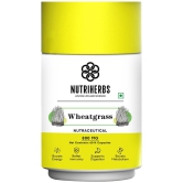 Nutriherbs Wheatgrass Extract 800 mg 100% Pure & Organic  - 60 Capsules | Works As A Natural Detoxifier| Helps To Build Immunity