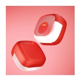 CYOMI Cy631 5 W Bluetooth Speaker Bluetooth v5.0 with SD card Slot Playback Time 4 hrs Red - Red