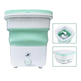 Mini Folding Washing Machine Portable Foldable Compact Ultrasonic Small Automatic USB Powered Cleaning Washer for Travel Home Business Trip